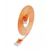 Wirewin SLIM KAT6A 10 Gigabit Light Patchkabel Rund, U/UTP, Ø 3,6 mm, Orange (SLIM-L-UU-K6A 1.5 OR)