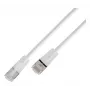 Wirewin SLIM KAT6A 10 Gigabit Light Patchkabel, U/UTP, Ø 3,6 mm, Weiß, 0,25 m SLIM-L-UU-K6A 0.25 WT