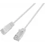 Wirewin SLIM UL6 3 WS - Cat.6 Slim-Light Kabel, U/UTP, 3,0 m, Weiß (PKW-LIGHT-K6 3.0 WS)
