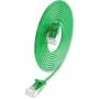 Wirewin SLIM Cat6A 10 Gigabit Slim Patchkabel, U/UTP, 3,6 mm, Grün, 1 m SLIM-L-UU-K6A 1.0 GN