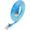 Wirewin Triotronik Cat6 U/FTP Slim Ethernet Patchkabel, 10 m, Blau PKW-STP-SLIM-KAT6 10.0 BL