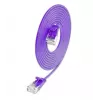 Wirewin SLIM KAT6A 10 Gigabit Light Patchkabel, U/UTP, Ø 3,6 mm, Violett, 1,5 m SLIM-L-UU-K6A 1.5 VT