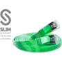 Wirewin Triotronik Cat 6 Slim Ethernet Patchkabel 20m Grün U/FTP STP RJ45 PKW-STP-SLIM-KAT6 20.0 GN