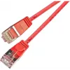Wirewin Triotronik PKW-LIGHT-STP-K6 0,25 RT Cat6 F/FTP Patchkabel, Rot, 0,25 m