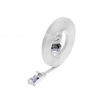 Wirewin SLIM S6 25 WS - Cat.6 SLIM Patchkabel, STP(PIMF), 25 m, Weiß (PKW-STP-SLIM-KAT6 25.0 WS)