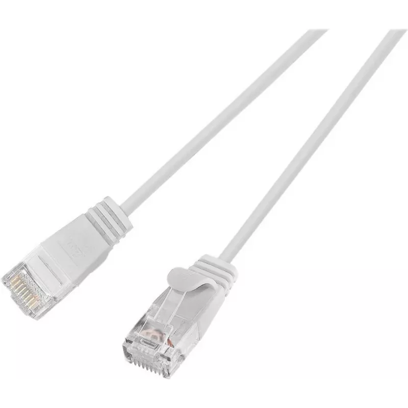 Wirewin Cat.6 Slim-Light Patchkabel, U/UTP, 0,15m, Weiß PKW-LIGHT-K6 0.15 WS