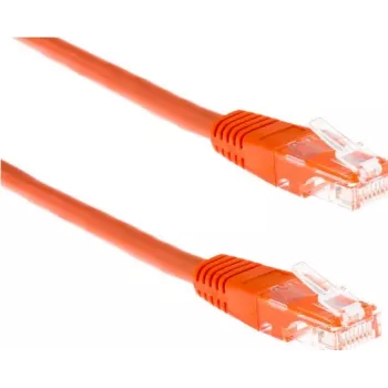 Wirewin Triotronik PKW-LIGHT-STP-K6 2.0 OR Cat6 F/FTP Patchkabel, RJ45 Stecker zu Stecker, 2m, Orange