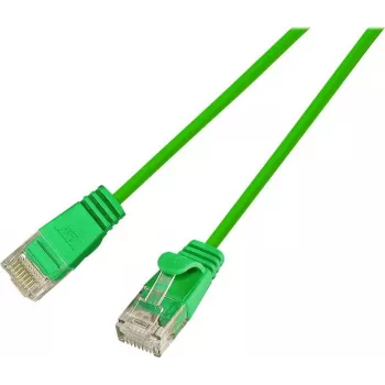 Wirewin Cat.6 Slim-Light Patchkabel U/UTP 10m Grün (PKW-LIGHT-K6 10.0 GN)