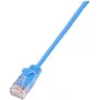 Wirewin SLIM SL6 015 BL - Cat.6 Slim-Light Kabel, U/FTP, 0,15 m, Blau PKW-LIGHT-STP-K6 0.15 BL