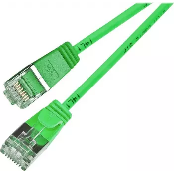 Wirewin Triotronik PKW-LIGHT-STP-K6 0,5 GN Cat6 geschirmtes Ethernet-Patchkabel, RJ-45 Stecker zu Stecker, 0,5 m, Grün