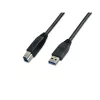 Wirewin USB 3.0 A-B Kabel 5m Schwarz USB 3.0 A-B MM 5.0 SW