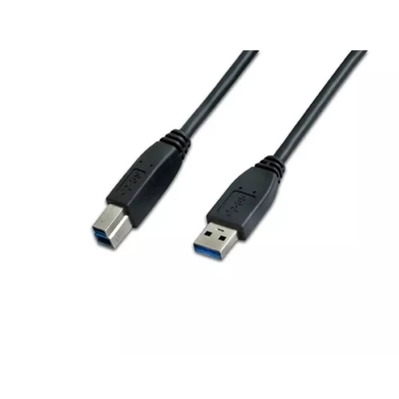 Wirewin USB 3.0 A-B Kabel 5m Schwarz USB 3.0 A-B MM 5.0 SW