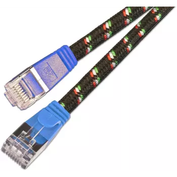 Wirewin SLIM ST6 10 BL - Cat.6 Slim Tough Kabel, F/FTP, 10 m, Blau PKW-TOUGH-STP-K6 10.0 BL