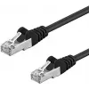 Wirewin PKW-OUT-K5E 10.0 Cat5e U/FTP Patchkabel, RJ45, Schwarz, 10 m
