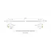 Wirewin SLIM UT6 10 GR - Cat.6 Slim Tough Kabel, U/UTP, 10 m, Grau (PKW-TOUGH-K6 10.0)