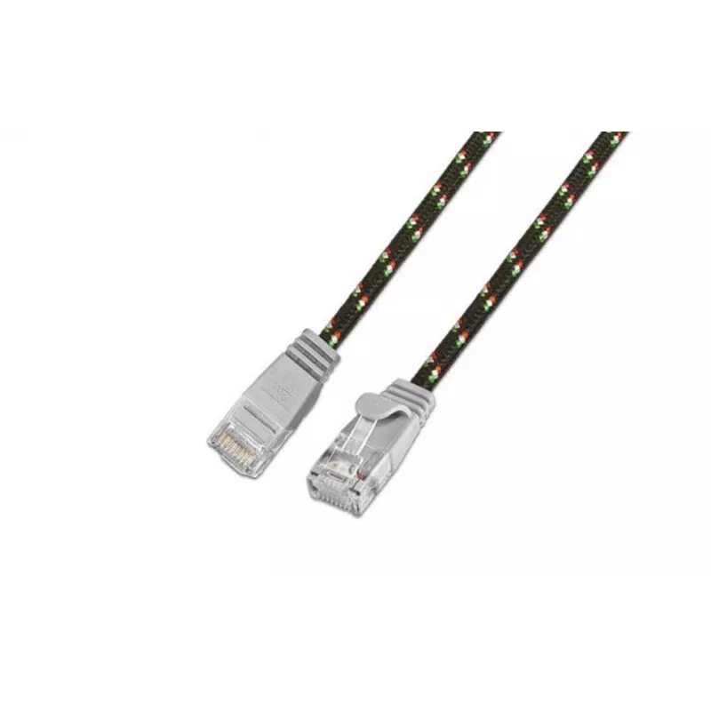 Wirewin SLIM UT6 10 GR - Cat.6 Slim Tough Kabel, U/UTP, 10 m, Grau (PKW-TOUGH-K6 10.0)