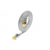 Wirewin Cat6a U/FTP Slim Ethernet Patchkabel 0,1m Grau PKW-STP-SLIM-K6A 0.1