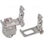 Wirewin DIN-Hutschienen-Adapter für Keystone-Buchsen-Montage, Metall-Keystone-System (WKS DIN RAIL HOLDER 1)