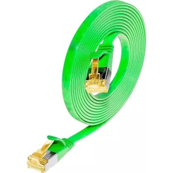 Wirewin Cat6a U/FTP Slim Patchkabel RJ45 - 1,5 m, Grün PKW-STP-SLIM-K6A 1.5 GN
