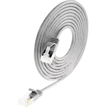 Wirewin Cat 6a U/FTP Slim Patchkabel, 0,25m, Grau PKW-LIGHT-STP-K6A 0.25