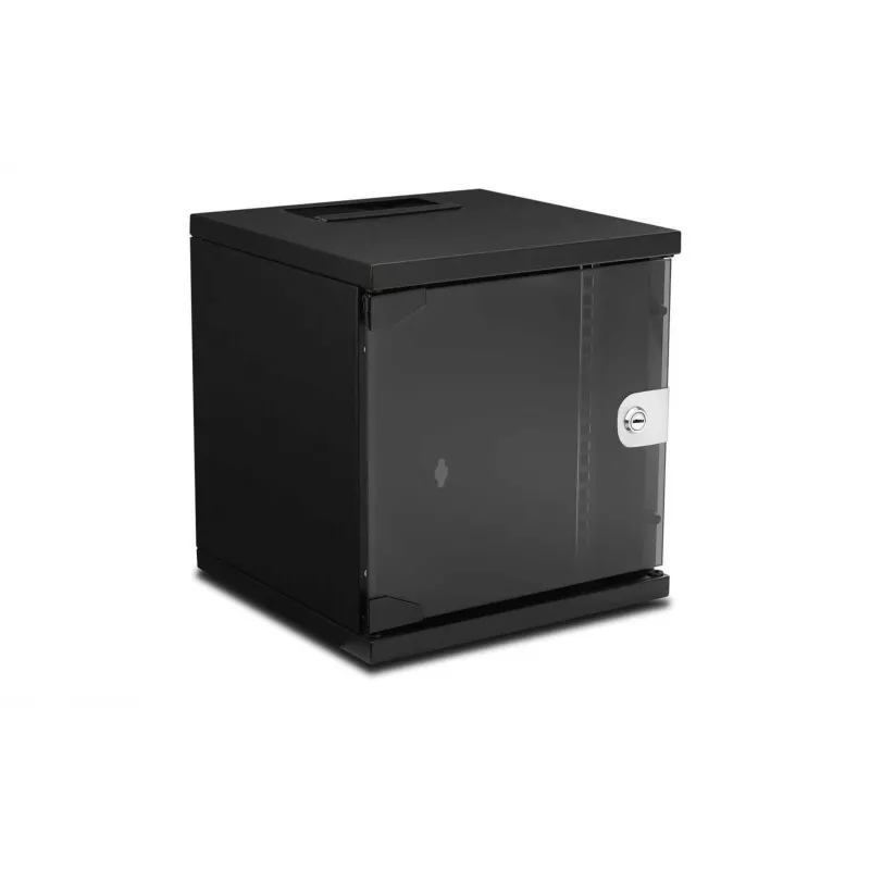 Wirewin WCAB 10 312X300X6U BL Wandmontage-Rack 6U Schwarz