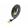 Wirewin Cat6a U/FTP Slim Ethernet Patchkabel, 0,1 m, Schwarz PKW-STP-SLIM-K6A 0.1 SW
