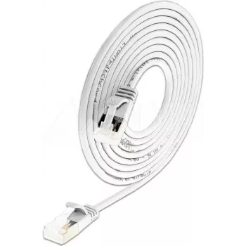 Wirewin Cat6a U/FTP Slim Ethernet Patchkabel, 3m, Weiß PKW-LIGHT-STP-K6A 3.0 WS