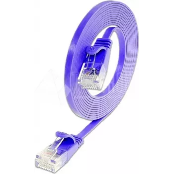 Wirewin SLIM Cat6 U/UTP Netzwerk-Patchkabel, Violett, 15 m PKW-SLIM-KAT6 15.0 VT