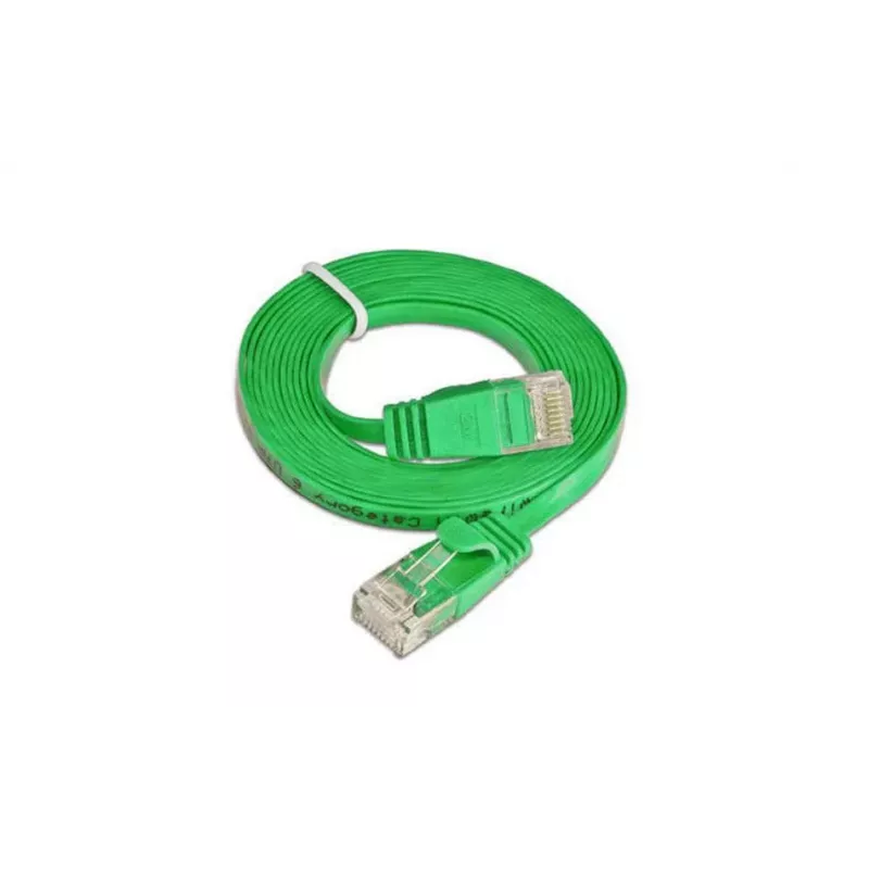Wirewin Cat.6 Slim Ethernet Patchkabel U/UTP 5m Grün PKW-SLIM-KAT6 5.0 GN
