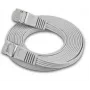 Wirewin Triotronik PKW-STP-SLIM-KAT6 0,1 WS - Cat6 U/FTP Slim Ethernet Patchkabel, 0,1 m, Weiß