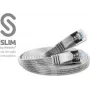 Wirewin Triotronik 0,15m Cat6 U/FTP Slim Ethernet Patchkabel, RJ45 Stecker zu Stecker, Grau PKW-STP-SLIM-KAT6 0.15