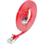 Wirewin Triotronik 0,15m Cat6 U/FTP Slim Ethernet Patchkabel, Rot PKW-STP-SLIM-KAT6 0.15 RT