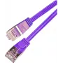 Wirewin SLIM S6 025 VT - Cat.6 SLIM Patchkabel, STP(PIMF), 0,25 m, Violett PKW-STP-SLIM-KAT6 0.25 VT
