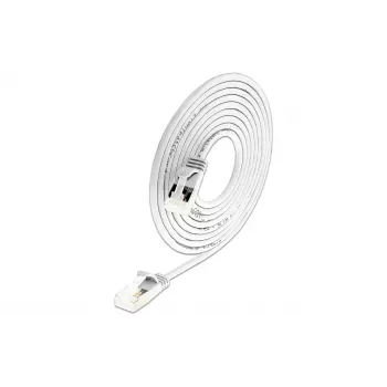 Wirewin SLIM-LS-K6A 2.0 WT 60 Cat.6A U/FTP Slim Ethernet Patchkabel, 2 m, Weiß, 60er-Pack