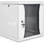 Wirewin 10-Zoll-Wandgehäuse, einteilig, Grau RAL 7035, 6U (WCAB 10 320X300X6U)