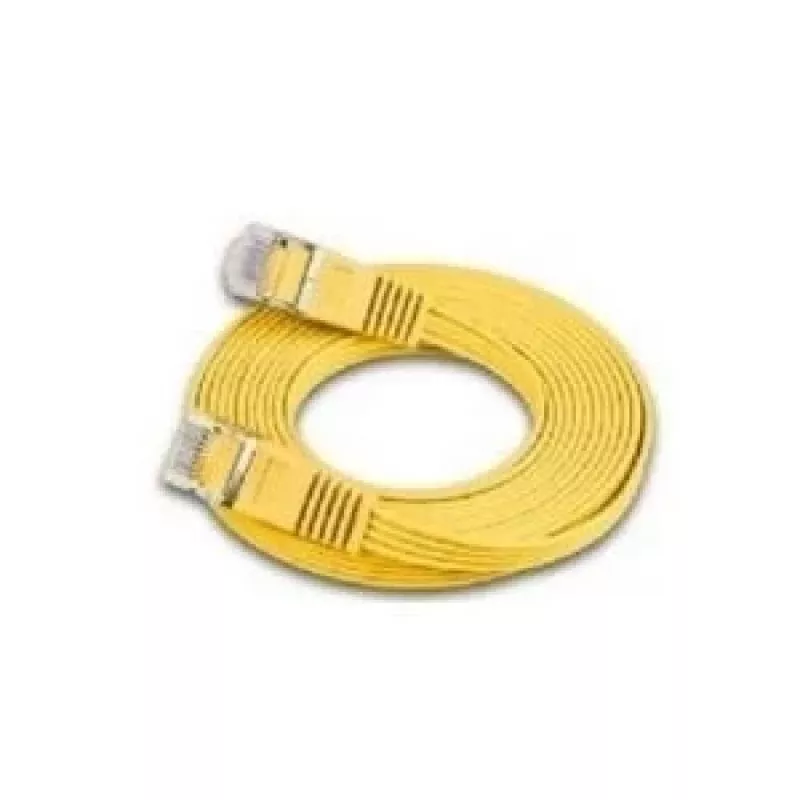 Wirewin Triotronik Cat6 U/FTP Slim Ethernet Patchkabel, 3m, Gelb PKW-STP-SLIM-KAT6 3.0 GE