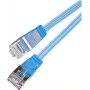 Wirewin SLIM S6 7,5 m blaues Cat.6 Slim-Patchkabel, STP (PIMF), RJ45, 1 Gbps PKW-STP-SLIM-KAT6 7.5 BL