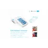 Wirewin SLIM-LS-K6A 1.0 90 Cat6A U/FTP Slim Ethernet Patchkabel, 1m, Grau, 90er-Pack