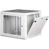 Wirewin 19-Zoll-Wandgehäuse, einteilig, Pro 3. Generation, Flat-Pack, 600x600mm, hellgrau (WCAB PS3 600X600X12U FP)