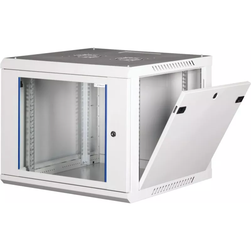 Wirewin 19-Zoll-Wandgehäuse, einteilig, Pro 3. Generation, Flat-Pack, 600x600mm, hellgrau (WCAB PS3 600X600X12U FP)