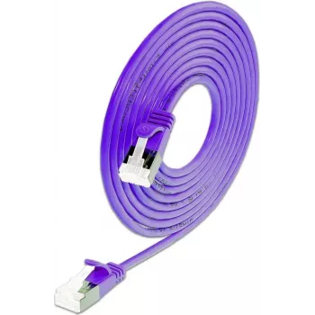 Wirewin Cat.6A 10 Gigabit Slim Patchkabel U/FTP, Violett, 0,5 m PKW-LIGHT-STP-K6A 0.5 VT