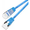 Wirewin SLIM KAT6A 10 Gigabit Light Patchkabel, U/FTP, 3,8mm, Blau, 0,15m (PKW-LIGHT-STP-K6A 0.15 BL)
