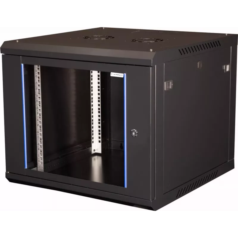 Wirewin WCAB PS3 600X600X9U B 19 Zoll Wandgehäuse, 9U, 600x600mm, Schwarz