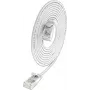 Wirewin SLIM KAT6A 10 Gigabit Light Patchkabel rund, U/UTP, Ø 3,6 mm, Weiß (SLIM-L-UU-K6A 0.5 WT)