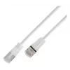 Wirewin SLIM KAT6A 10 Gigabit Light Patchkabel rund, U/UTP, Ø 3,6 mm, Weiß (SLIM-L-UU-K6A 0.5 WT)
