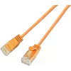 Wirewin SLIM CAT6A 10 Gigabit Light Patchkabel Rund, U/UTP, Ø 3,6 mm, Orange (SLIM-L-UU-K6A 1.0 OR)