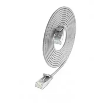 Wirewin SLIM KAT6A 10 Gigabit Light Patchkabel rund, U/UTP, Ø 3,6 mm, Grau (SLIM-L-UU-K6A 1.5)