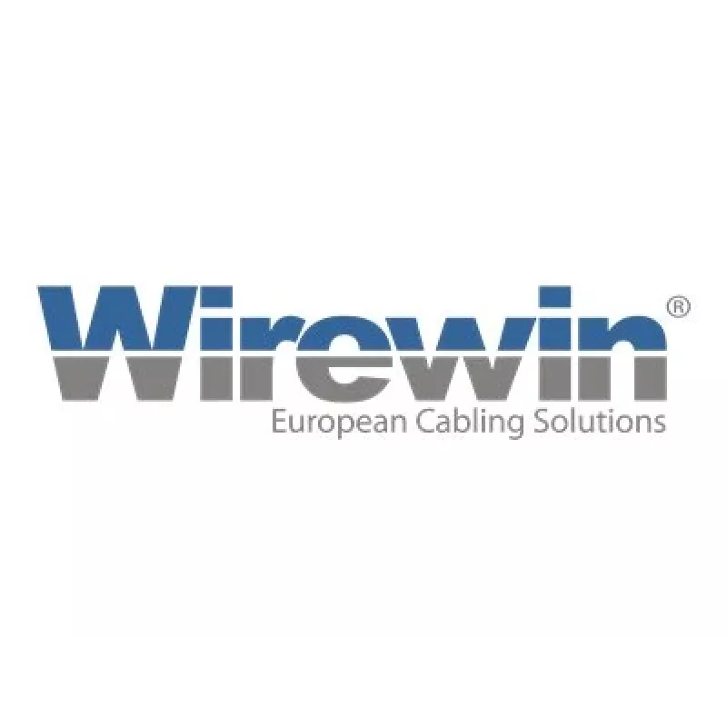 Wirewin Lightpatch Kabel U/FTP Cat 6a Weiß 0,1m Schlankes Rundes Geschirmtes PoE Flexibles Dünnes Kabel PKW-LIGHT-STP-K6A 0.1 WS