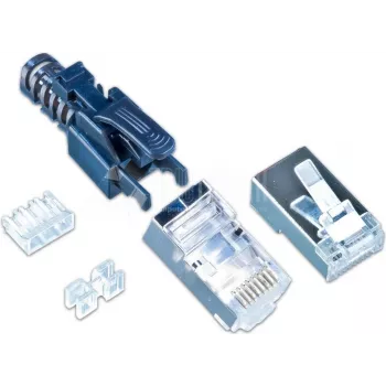 Wirewin MOD SL KAT6A STP 10 SW RJ45 Feldkonfektionierbarer Stecker, Cat6A, Geschirmt, 10er-Pack