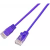Wirewin SLIM KAT6A 10 Gigabit Light Patchkabel rund, U/UTP, Ø 3,6 mm, Violett (SLIM-L-UU-K6A 3.0 VT)